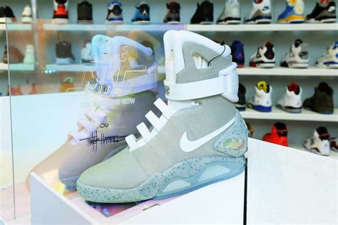 replica nike mags for sale|nike mag marty mcfly shoes.